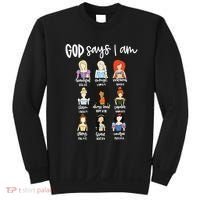God Says That I Am Princess Squad Sweatshirt thumb 0