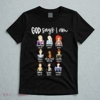 God Says That I Am Princess Squad T-Shirt thumb 5