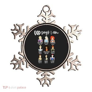 God Says That I Am Princess Squad Ornament