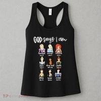 God Says That I Am Princess Squad Women's Tank Top thumb 3