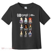 God Says That I Am Princess Squad Toddler T-Shirt thumb 0