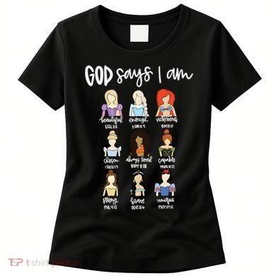 God Says That I Am Princess Squad Women's T-Shirt