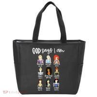 God Says That I Am Princess Squad Tote Bag thumb 0
