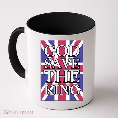 God Save The King British Royal Family Uk Union Jack Flag Gift Coffee Mug