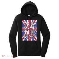 God Save The King British Royal Family Uk Union Jack Flag Gift Women's Hoodie thumb 0