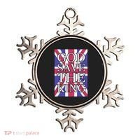 God Save The King British Royal Family Uk Union Jack Flag Gift Ornament thumb 0