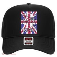 God Save The King British Royal Family Uk Union Jack Flag Gift Hat thumb 0