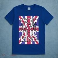 God Save The King British Royal Family Uk Union Jack Flag Gift T-Shirt thumb 5