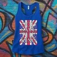 God Save The King British Royal Family Uk Union Jack Flag Gift Women's Tank Top thumb 3