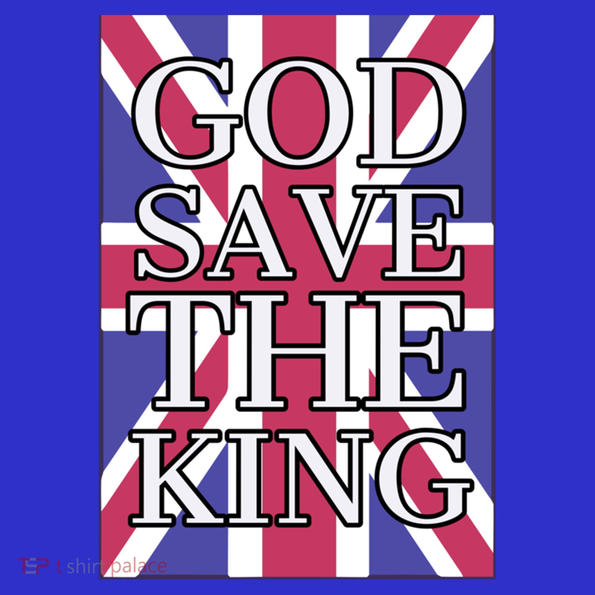 God Save The King British Royal Family Uk Union Jack Flag Gift Baby Bodysuit