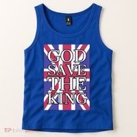 God Save The King British Royal Family Uk Union Jack Flag Gift Tank Top thumb 2