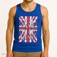 God Save The King British Royal Family Uk Union Jack Flag Gift Tank Top thumb 3