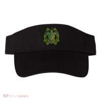Green Sea Turtle Mandala Irish Shamrock Clover St Patricks Visor thumb 0