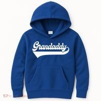 Grandaddy Soon To Be New Grandaddy Funny FatherS Day Gift Kids Hoodie thumb 0