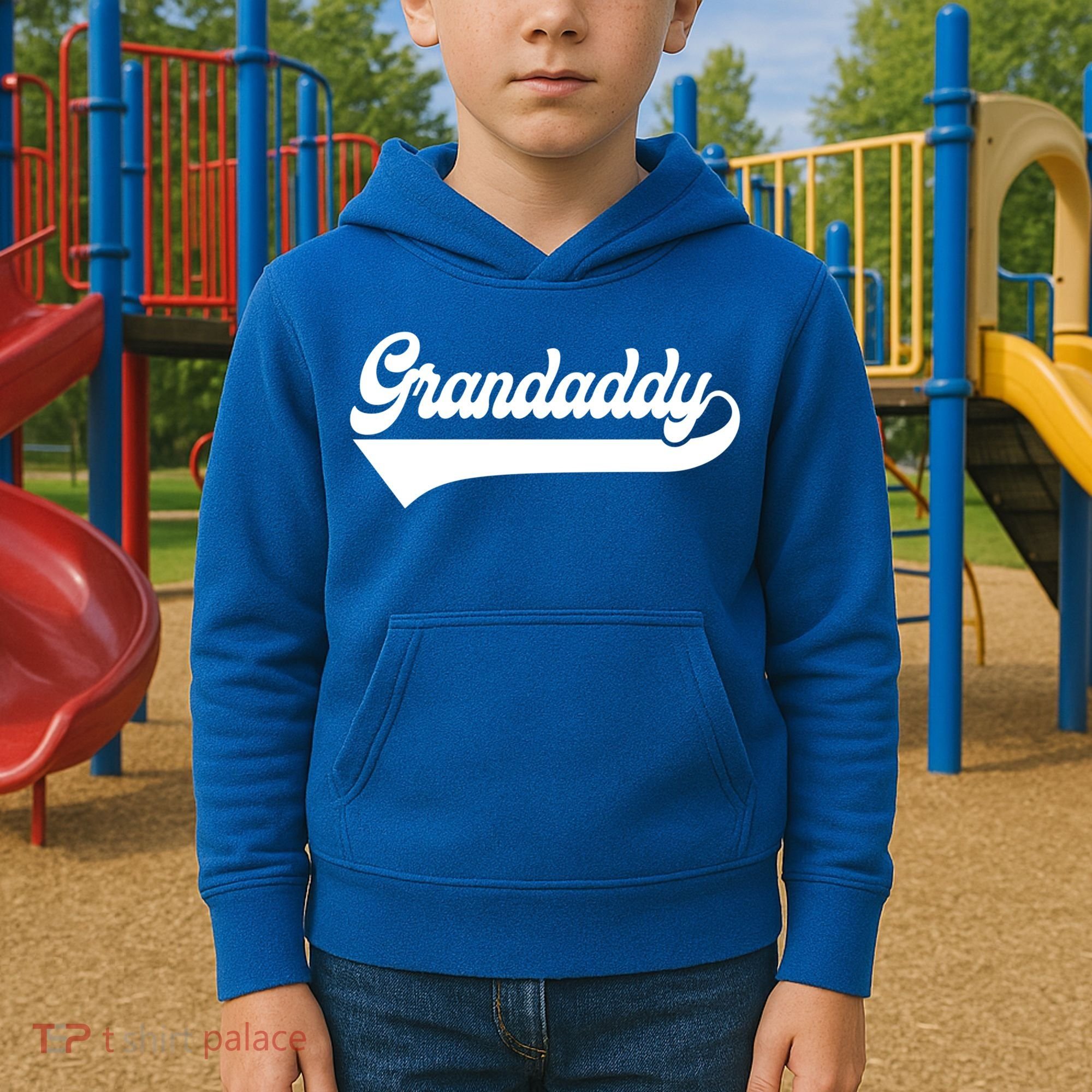 Grandaddy Soon To Be New Grandaddy Funny FatherS Day Gift Kids Hoodie
