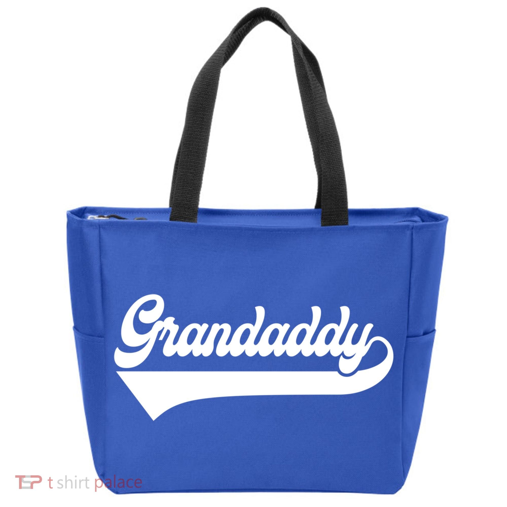Grandaddy Soon To Be New Grandaddy Funny FatherS Day Gift Tote Bag