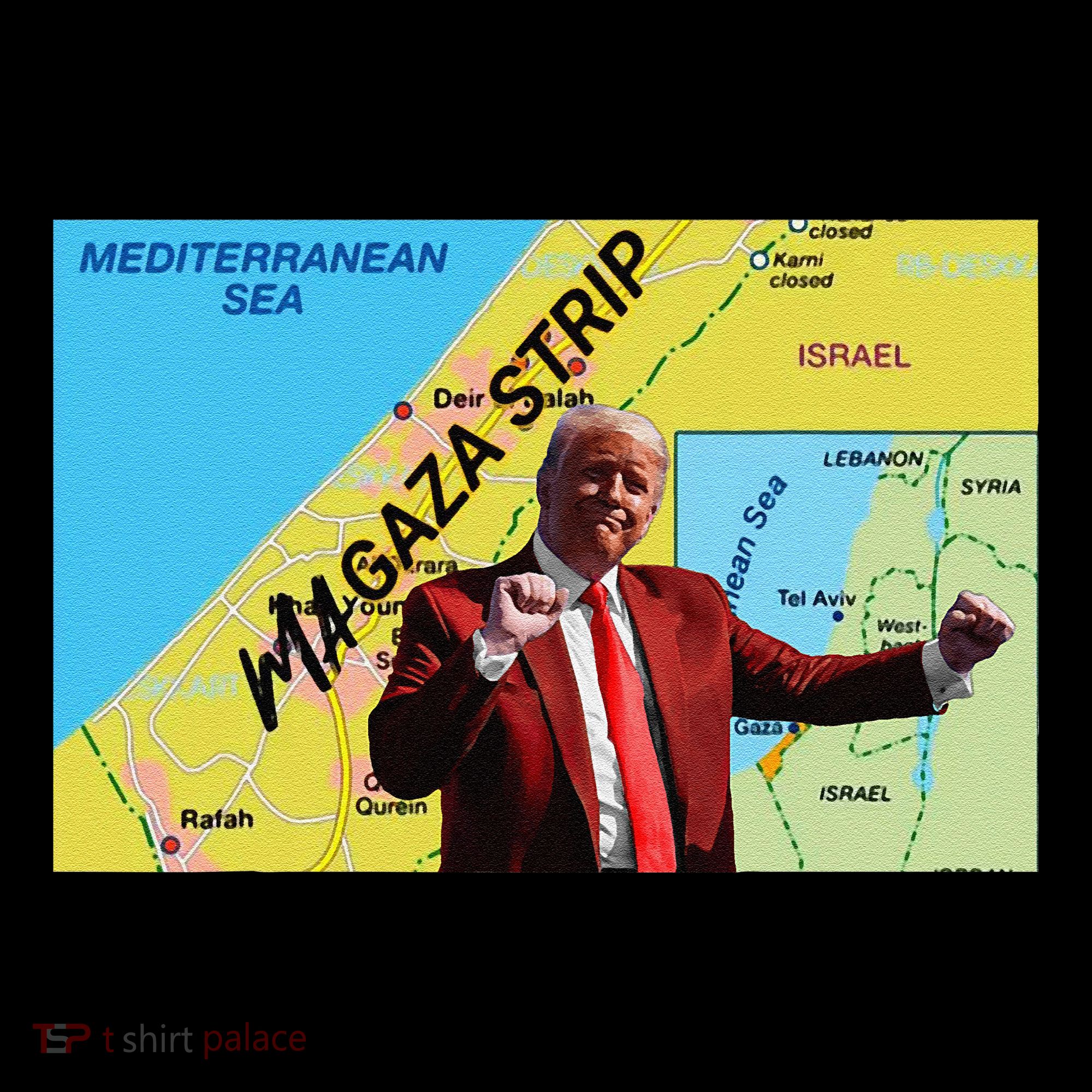 Gaza Strip Trump Magaza Strip Coffee Mug