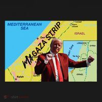 Gaza Strip Trump Magaza Strip Mesh Reversible Basketball Jersey Tank thumb 2