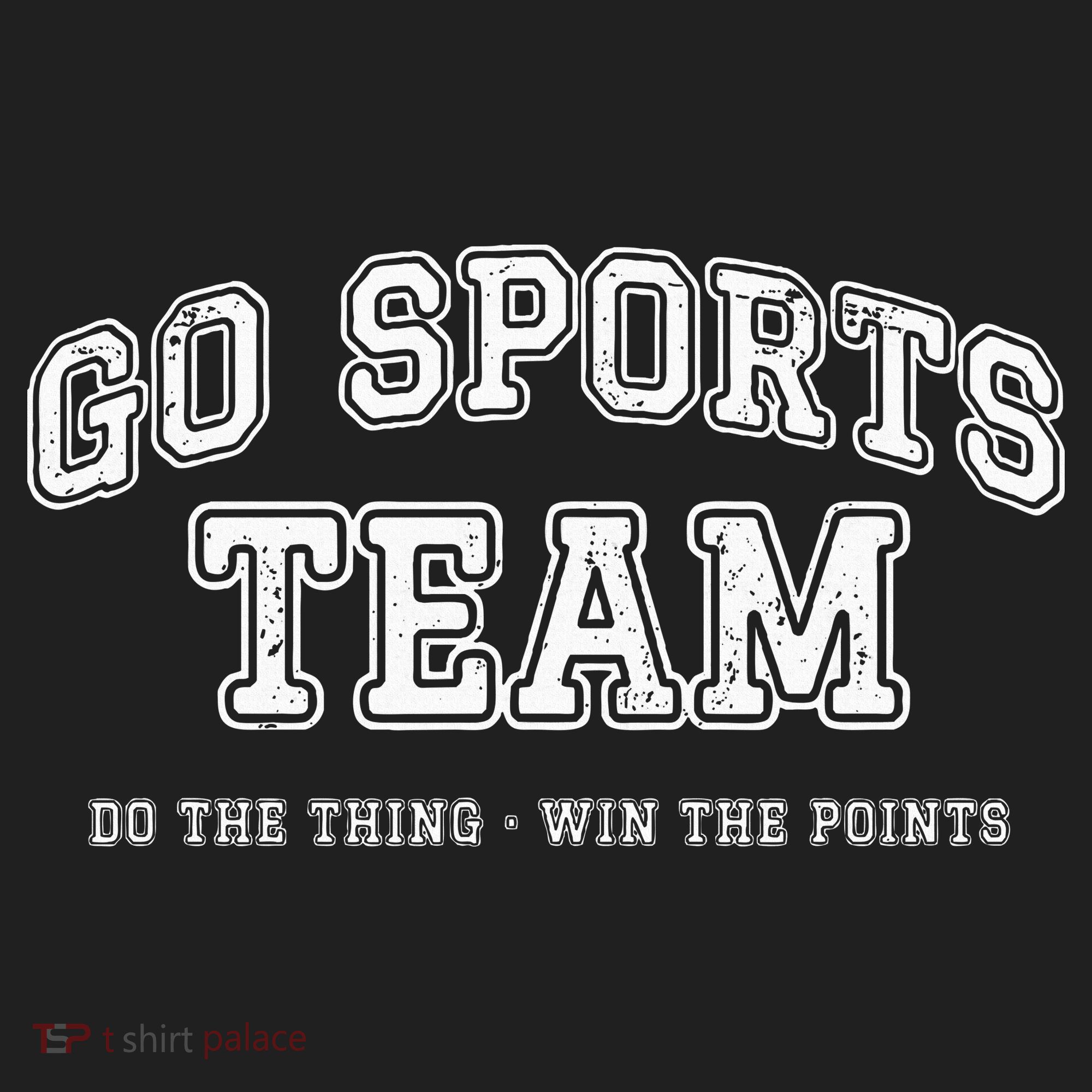 Go Sports Team Do The Thing Win The Points Funny Athletic Beanie