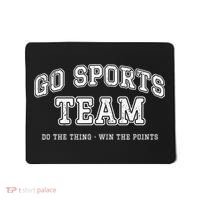 Go Sports Team Do The Thing Win The Points Funny Athletic Mousepad thumb 0