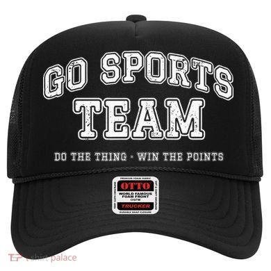 Go Sports Team Do The Thing Win The Points Funny Athletic Hat