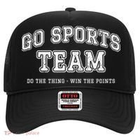 Go Sports Team Do The Thing Win The Points Funny Athletic Hat thumb 0