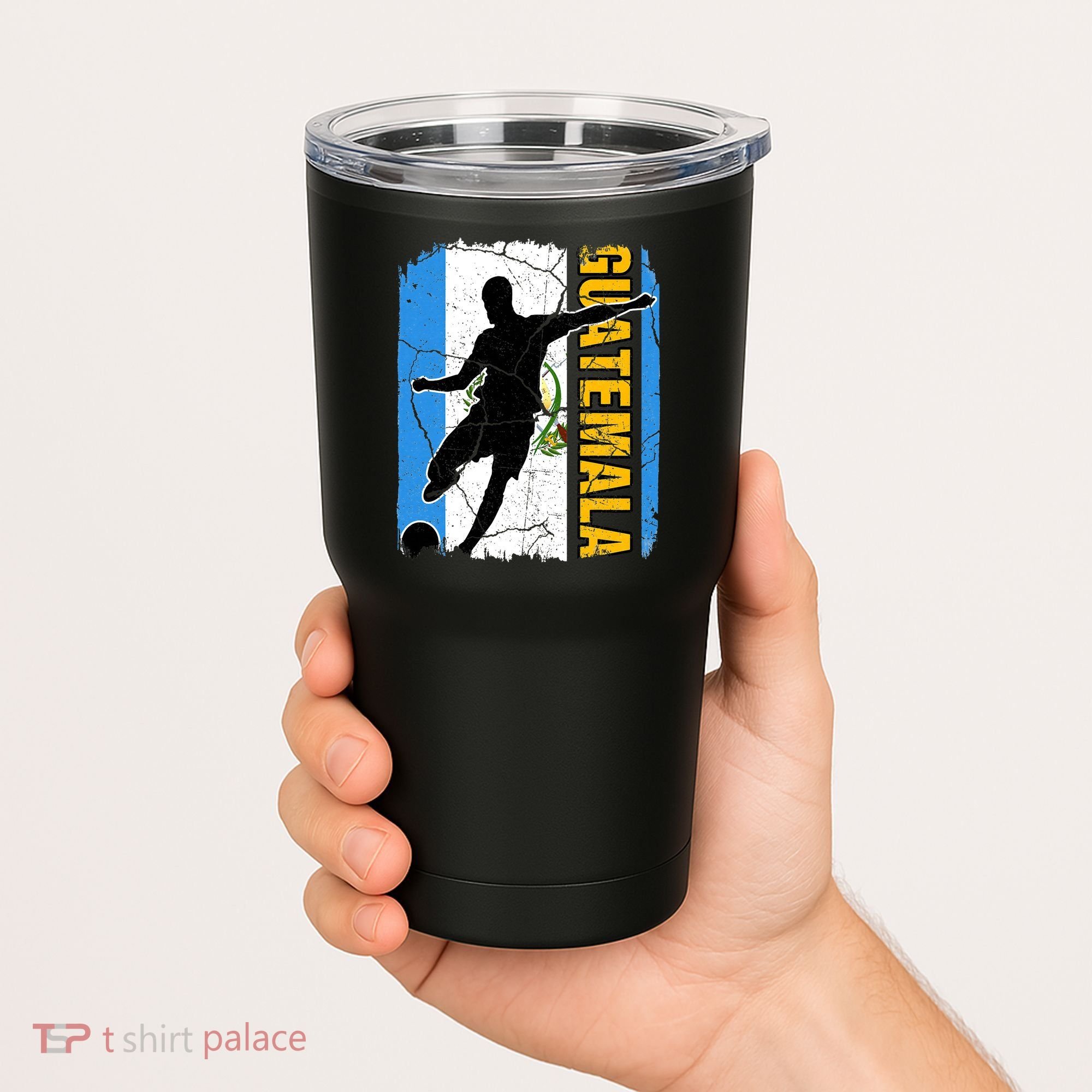 Guatemalan Soccer Team Guatemala Flag Jersey Tumbler