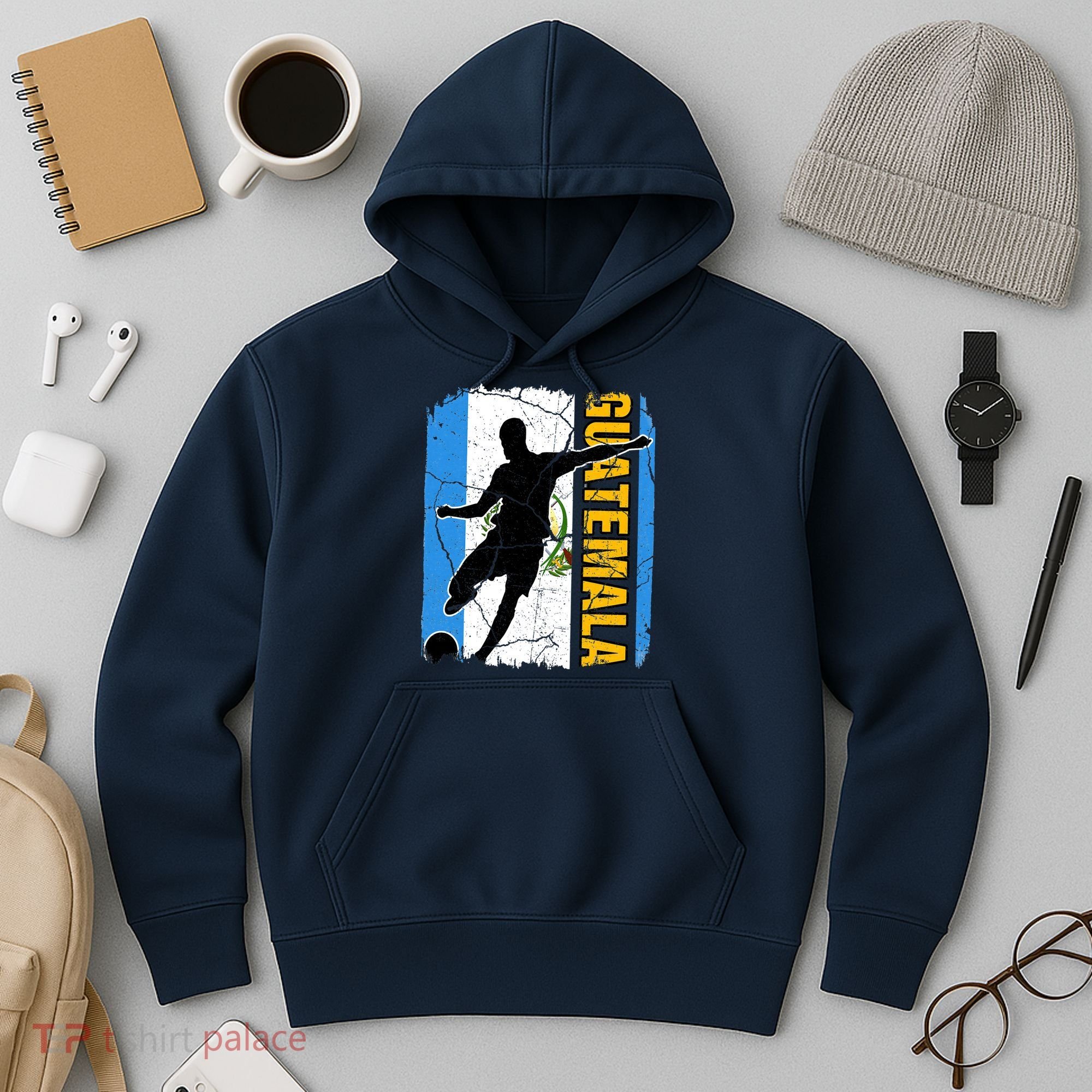 Guatemalan Soccer Team Guatemala Flag Jersey Hoodie