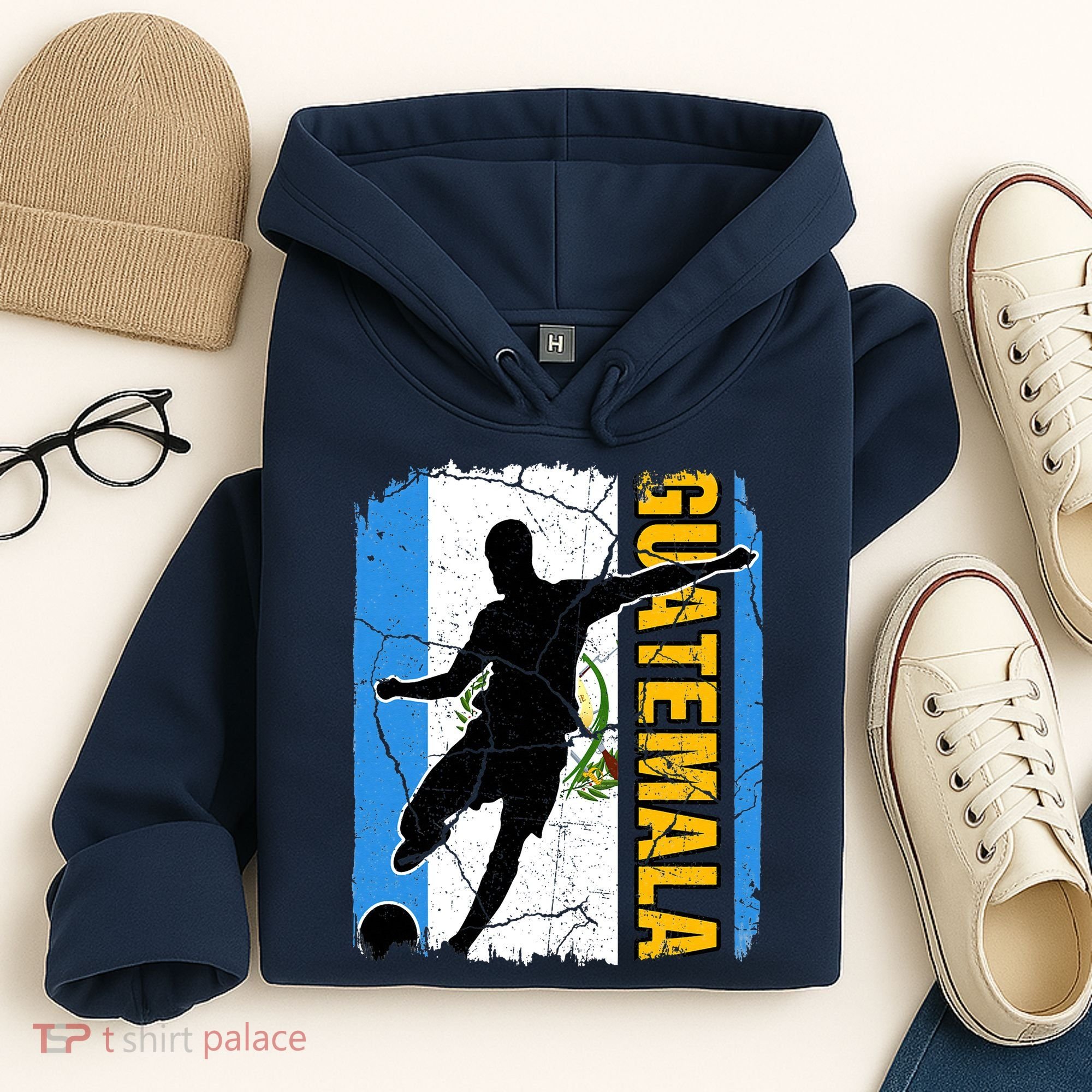 Guatemalan Soccer Team Guatemala Flag Jersey Hoodie