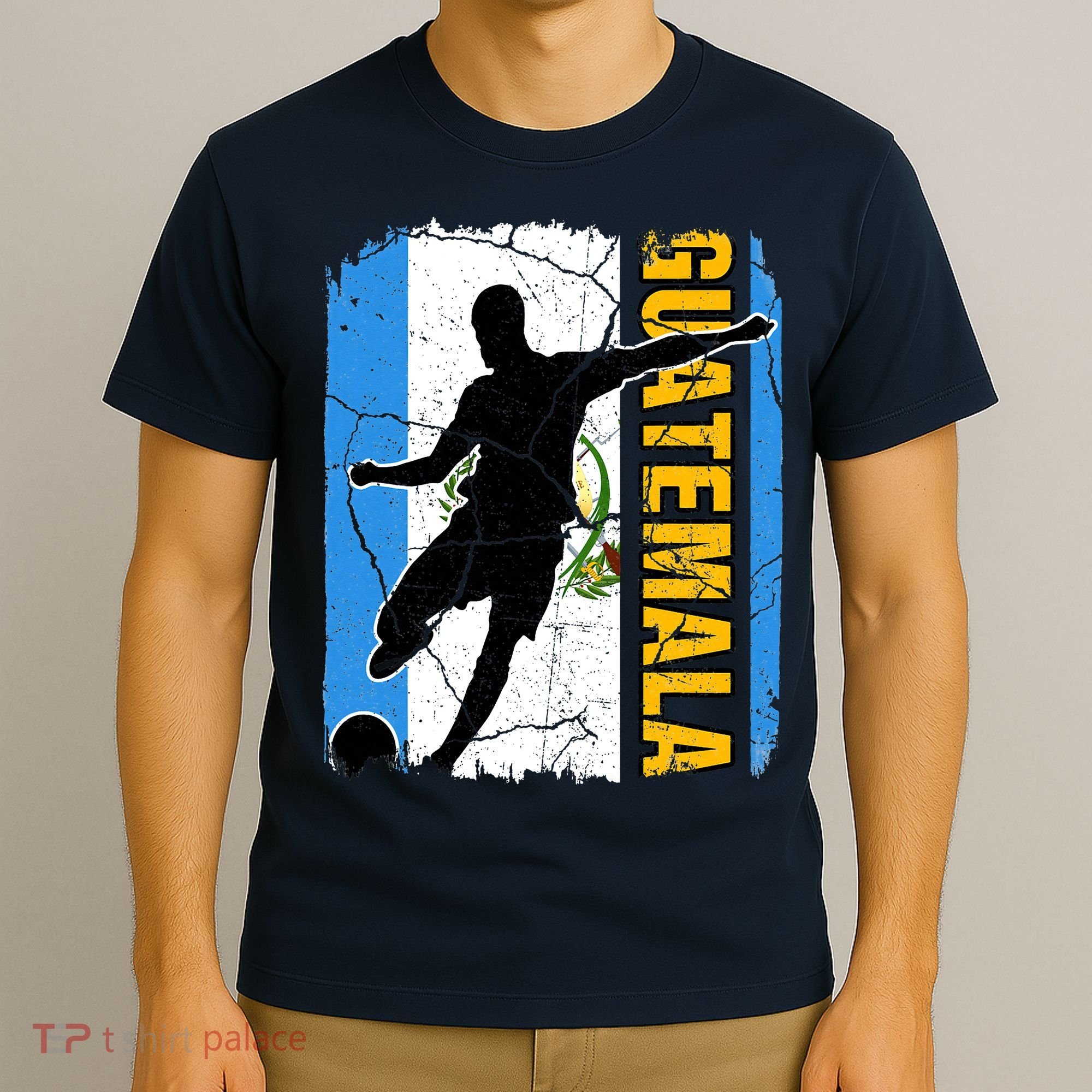 Guatemalan Soccer Team Guatemala Flag Jersey T-Shirt