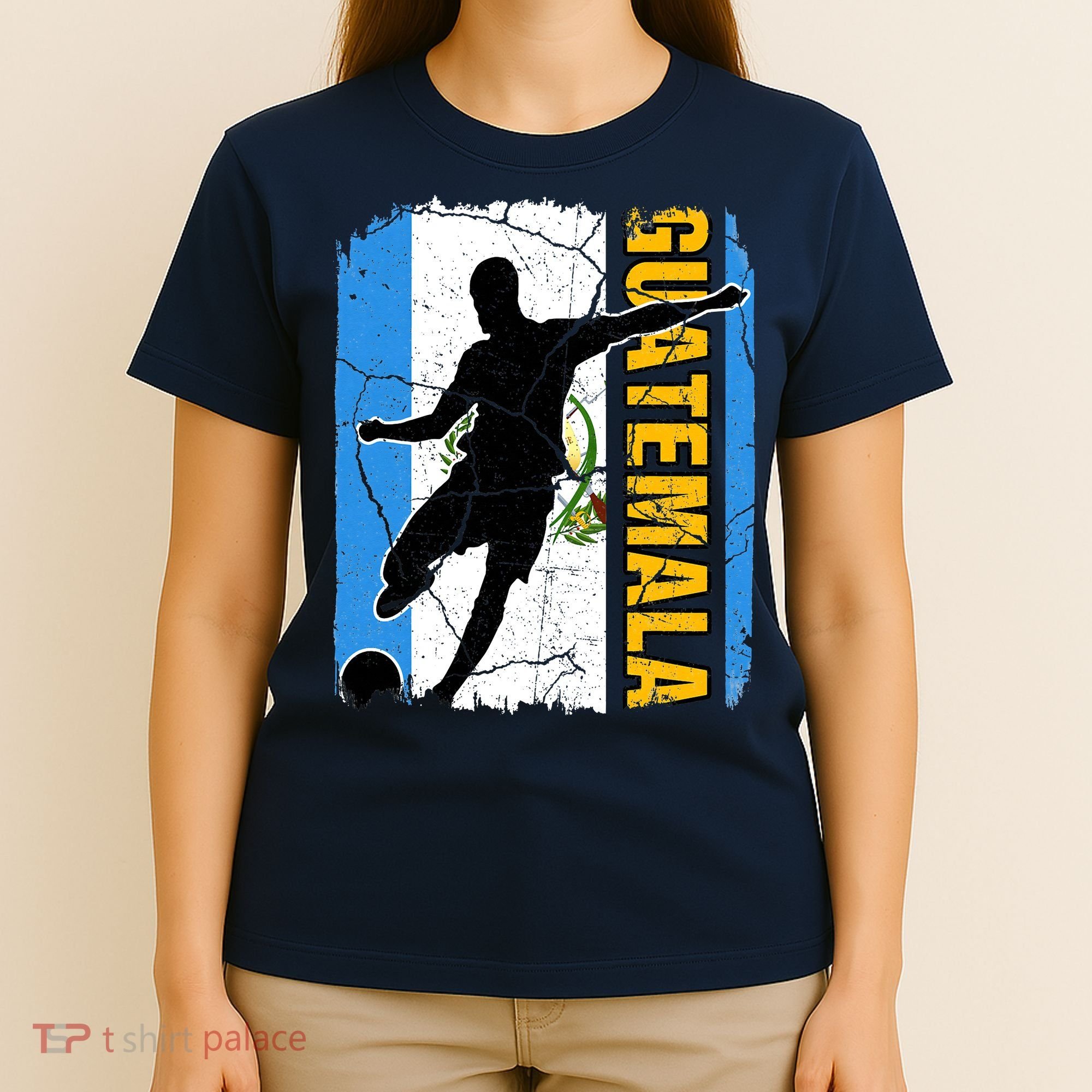 Guatemalan Soccer Team Guatemala Flag Jersey T-Shirt