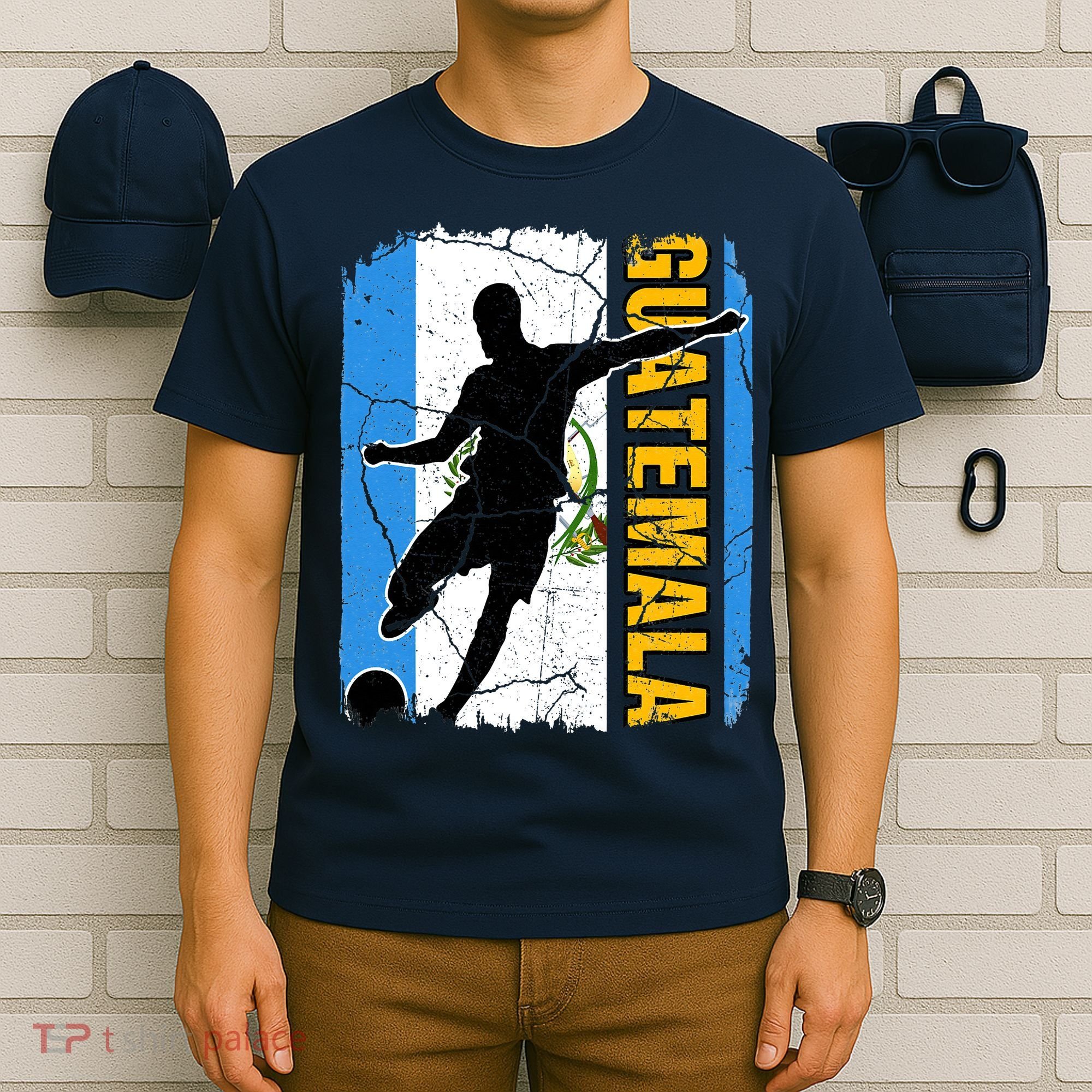 Guatemalan Soccer Team Guatemala Flag Jersey T-Shirt