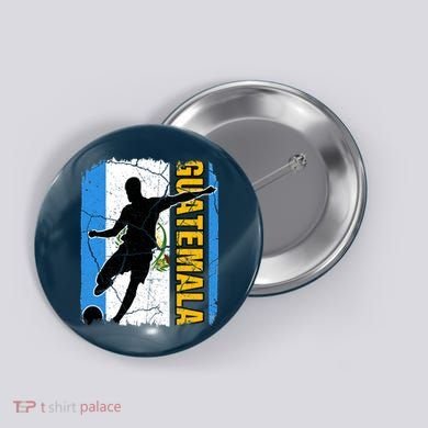 Guatemalan Soccer Team Guatemala Flag Jersey Button
