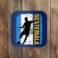 Guatemalan Soccer Team Guatemala Flag Jersey Coaster thumb 0