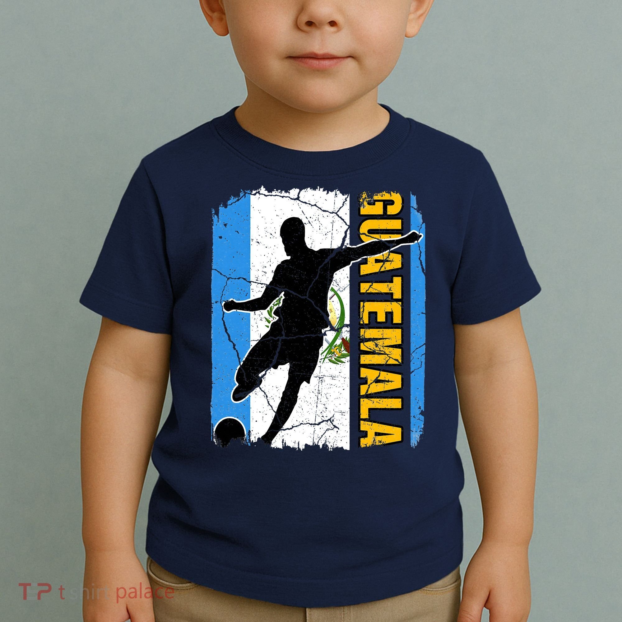 Guatemalan Soccer Team Guatemala Flag Jersey Toddler T-Shirt