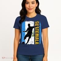 Guatemalan Soccer Team Guatemala Flag Jersey Women's T-Shirt thumb 4