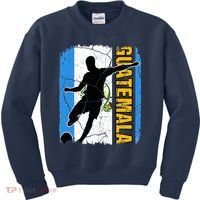 Guatemalan Soccer Team Guatemala Flag Jersey Kids Sweatshirt thumb 0