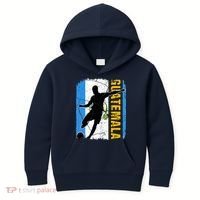Guatemalan Soccer Team Guatemala Flag Jersey Kids Hoodie thumb 0