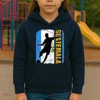 Guatemalan Soccer Team Guatemala Flag Jersey Kids Hoodie thumb 3