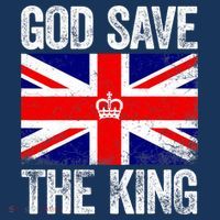 God Save The King Charles III Tee UK Flag Top King Charles Hoodie thumb 2