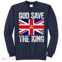 God Save The King Charles III Tee UK Flag Top King Charles Sweatshirt thumb 0