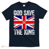 God Save The King Charles III Tee UK Flag Top King Charles T-Shirt thumb 0