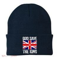 God Save The King Charles III Tee UK Flag Top King Charles Beanie thumb 0
