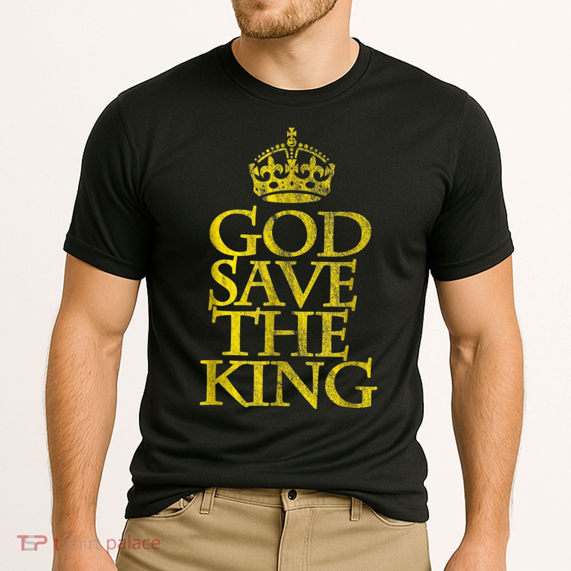 God Save The King King Charles III Apparel Cooling Performance Crew T-Shirt