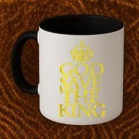 God Save The King King Charles III Apparel Coffee Mug thumb 2