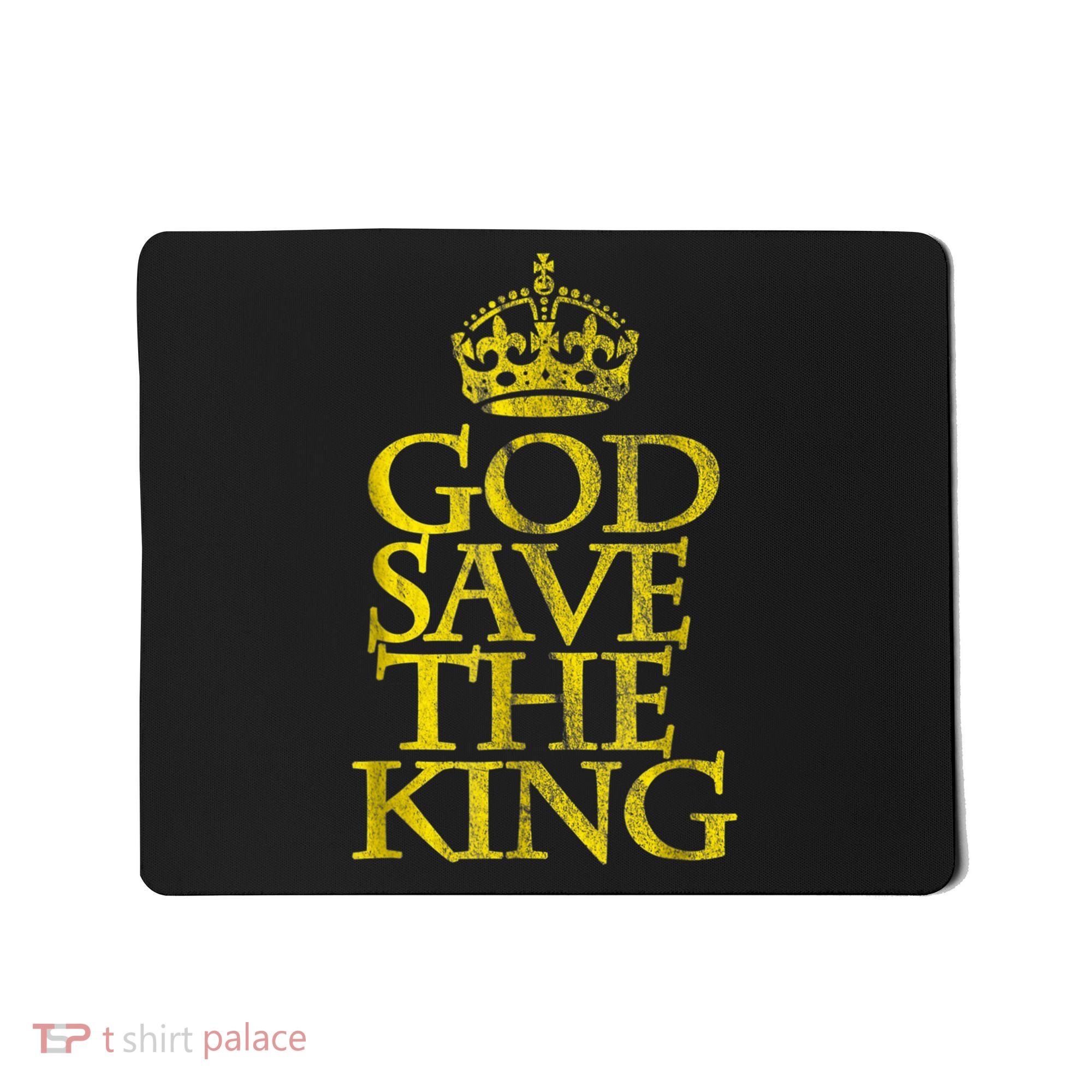 God Save The King King Charles III Apparel Mousepad