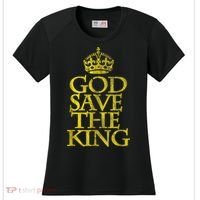 God Save The King King Charles III Apparel Women's Cooling Performance Crew T-Shirt thumb 0