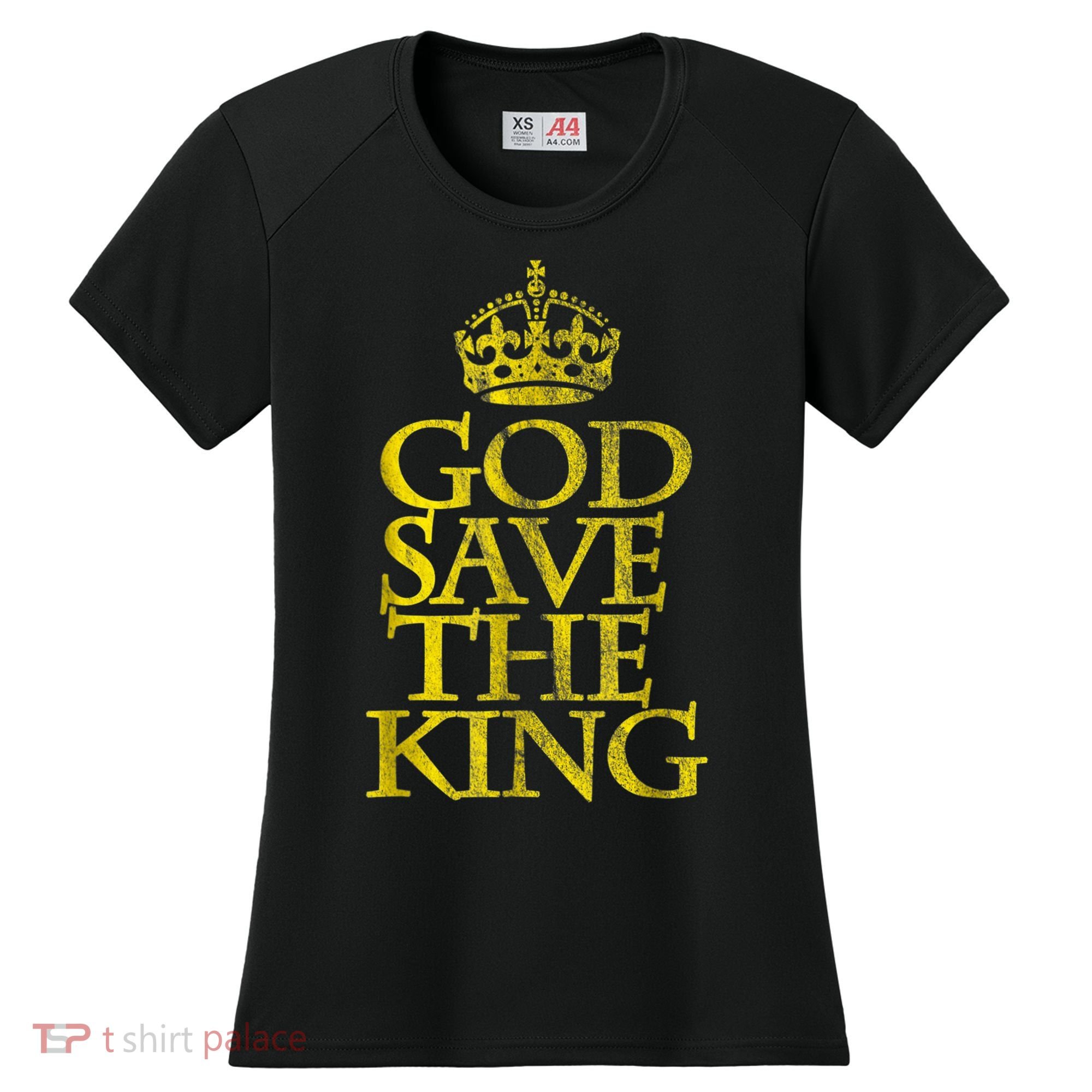 God Save The King King Charles III Apparel Women's Cooling Performance Crew T-Shirt