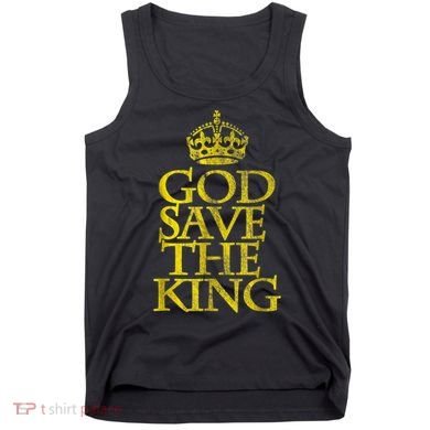 God Save The King King Charles III Apparel Tank Top