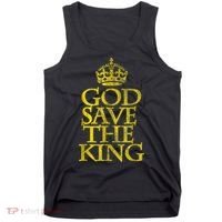 God Save The King King Charles III Apparel Tank Top thumb 0